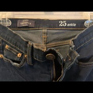 J Crew toothpick jeans